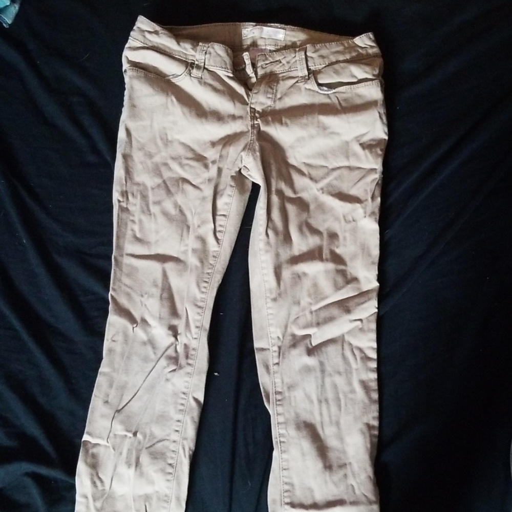Tan jeans